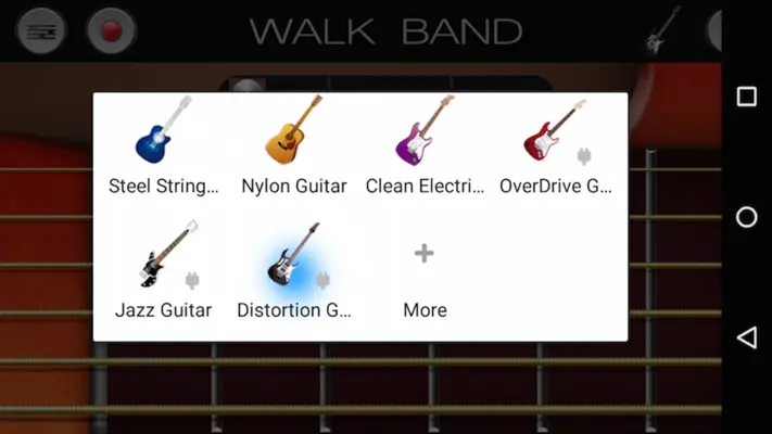 Distortion Guitar android App screenshot 3